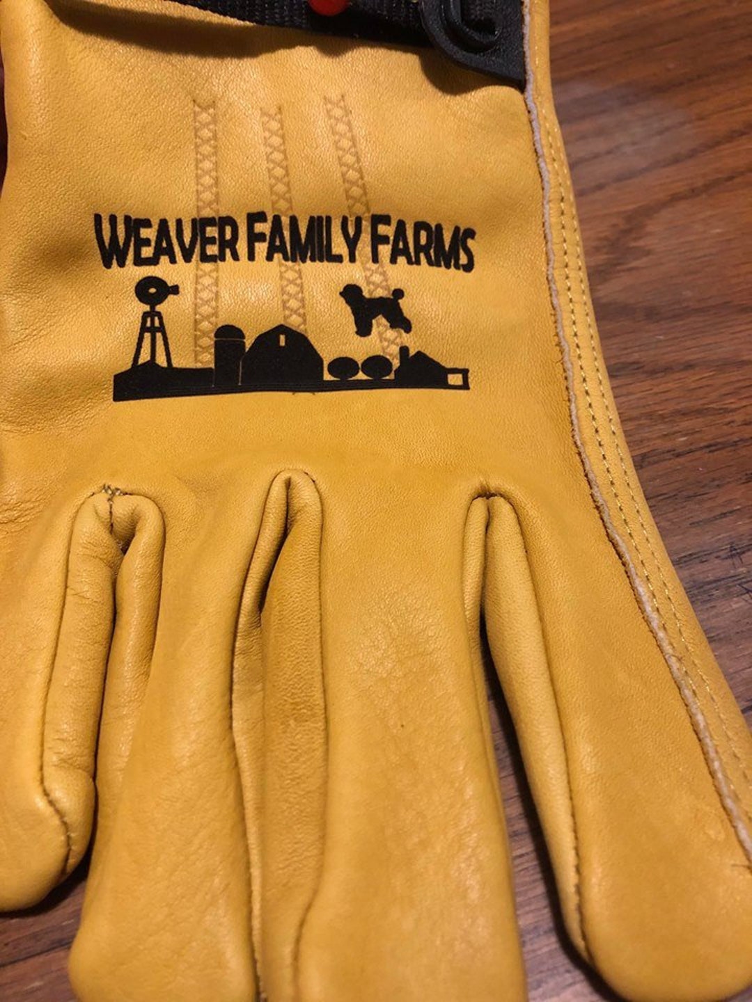 Buy Work Gloves, Customized Personalized Gardening Working Gloves,  Construction Worker Gloves Gift for Men, Custom Work Gloves, Wells Lamont  Online in
