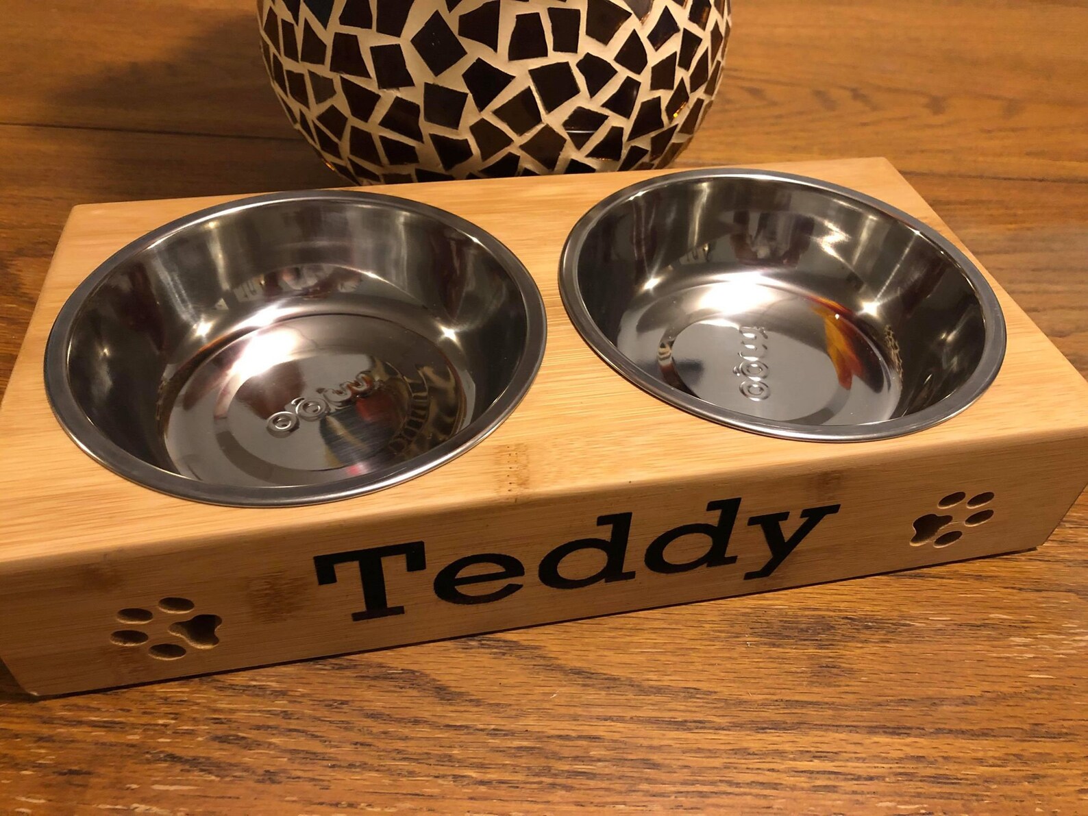 Personal Dog Bowl Stand Holder Cat Bowl Pet Bowl Holder Etsy