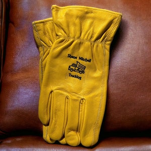 Customized Work Gloves With Business Name