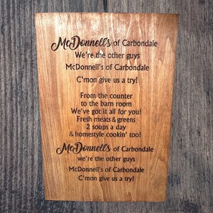 PERSONALIZED Laser Engraved WOOD SIGN, Customized Wooden Sign, Established Family Name Sign, Last Name Sign, Wedding Anniversary Gift
