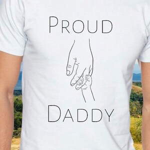 Stolzer Papa PNG SVG PDF, Papa hält Kind Hand Silhouette Vektor Design, Kinder Cricut Sublimation digitale Clipart, Papa Shirt Design