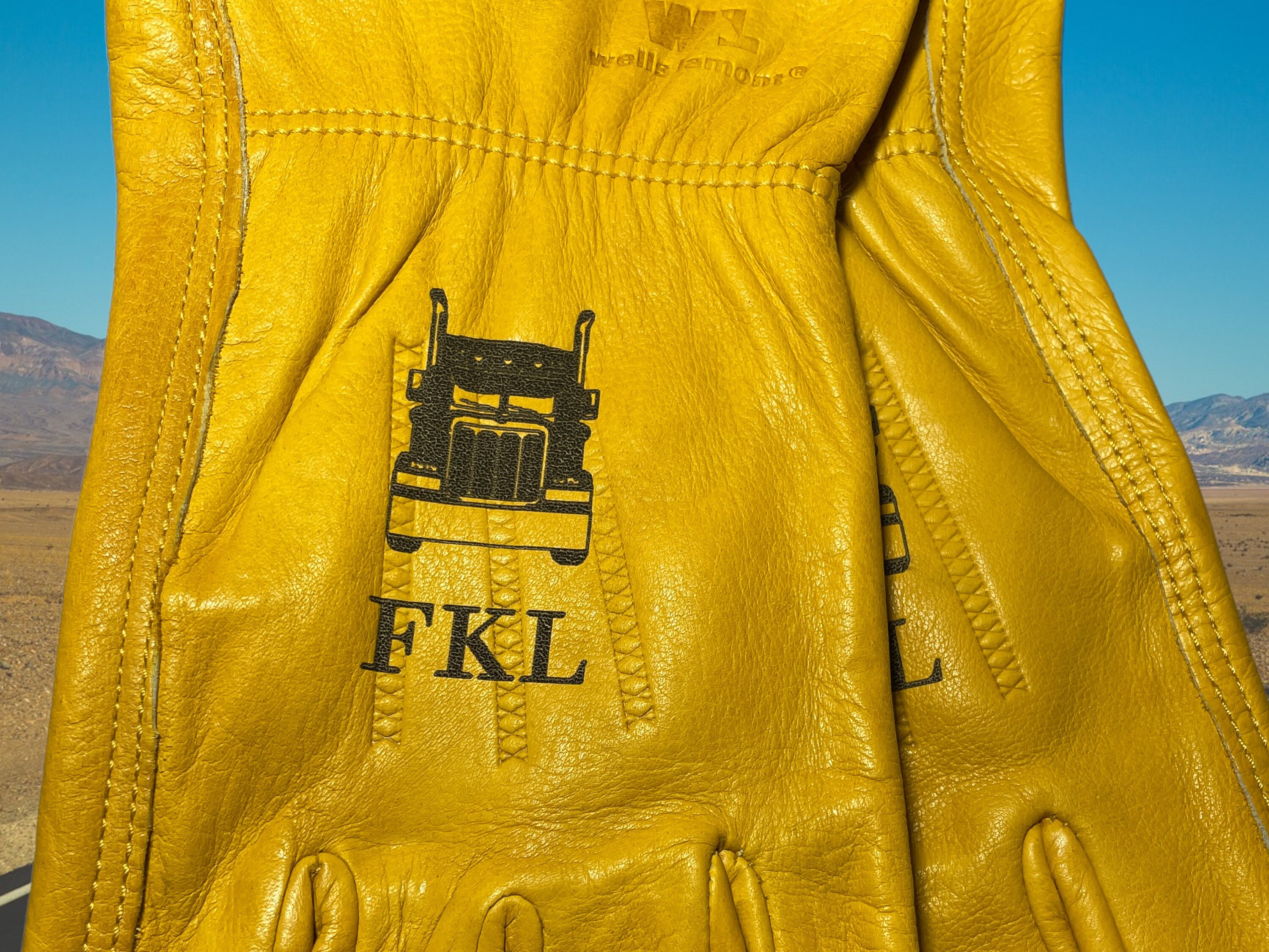 Power Glove Guanti Da Lavoro In Pelle Resistenti Per Autisti, Camionisti, Giardinaggio E Uso Con Macchinari Guanti Resistenti Supreme TTF - Foto 3