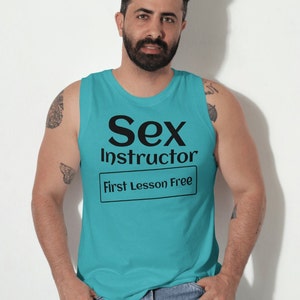 Sex Instructor - First Lesson Free - Funny Adult SVG/PNG/JPEG/pDF Design