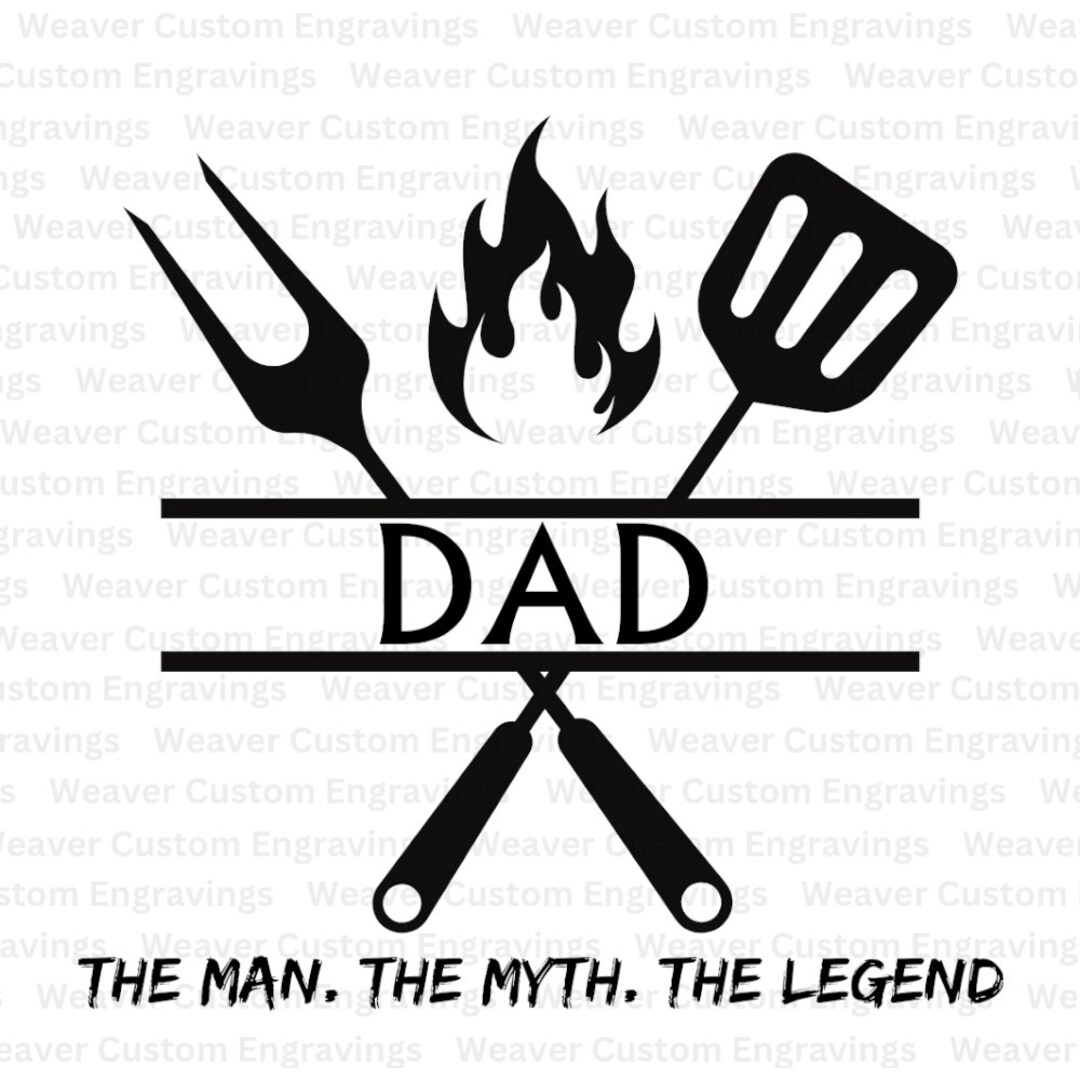 The Legend The Grillfather - Personalized Shaped Wood Sign - Gift For Dad