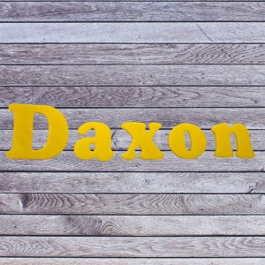 CUSTOM SIGN LETTERS, Plastic Lettering For Crafts, Plastic Letters For Wall, Different Font Choices, Sizes & Colors, Door Letters