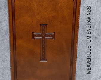 Custom Name Bible | Engraved KJV Bible | Personalized Christian Gifts