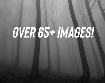 SCARY IMAGES, 65+ Halloween Horror Haunted Pictures, Halloween Décor Instant Digital Download, PNG File Format, Scary Movie Pictures
