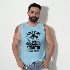 Keep Your Shootin&#39; Hand Free: Western Pro-Second Amendment Graphic (Digital Download)
