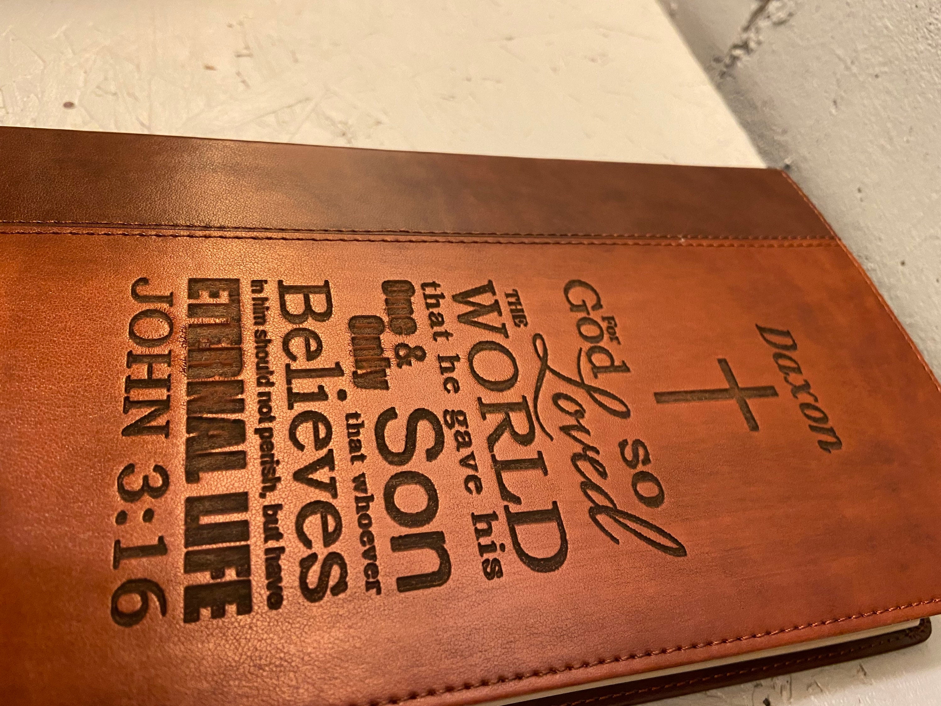 Custom Name Bible Custom Bible Engraved Bible Christian Etsy