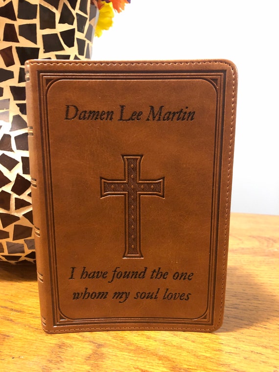 Custom Name Bible Custom Bible Engraved Bible Christian Etsy