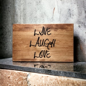PERSONALIZED Laser Engraved WOOD SIGN, Customized Wooden Sign, Established Family Name Sign, Last Name Sign, Wedding Anniversary Gift