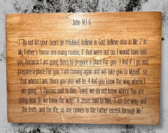 Christian Decor Sign, Custom Wood Sign, Bible Verse Carved Wood Signs, Customized Inspiring Gift, Customized Wood Signs, Personalized Signs