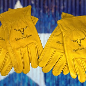 Custom Farm Work Gloves, Adult Gloves,  Personalized Gardening Working Gloves, Construction Worker Gloves Gift for Men