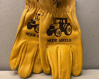 Father’s Day insulated gloves farming personalized gloves insulated work gloves rancher leather work gloves Mother’s Day branding Accessories Gloves & Mittens Gardening & Work Gloves 