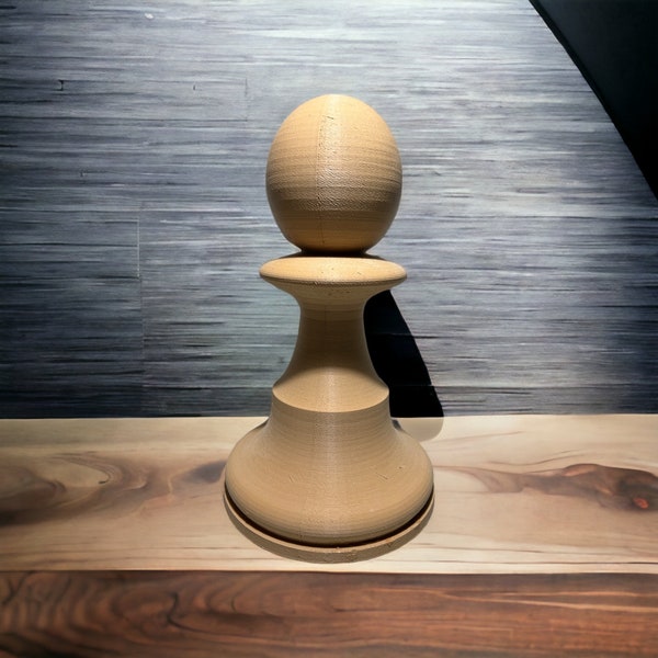 SUPER XL Pawn Chess Piece! Large Pawn 3D Print - Game Of Chess - HUGE! Large - Giant large chess pieces