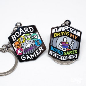 Board Gamer Keychains