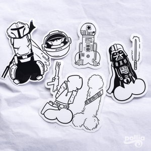 Stud Wars Sticker Set