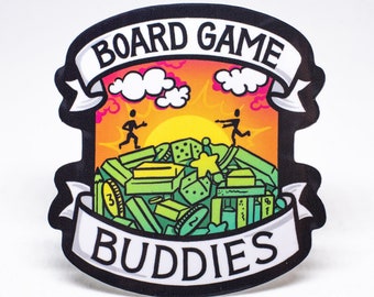 Board Game Buddies Sticker