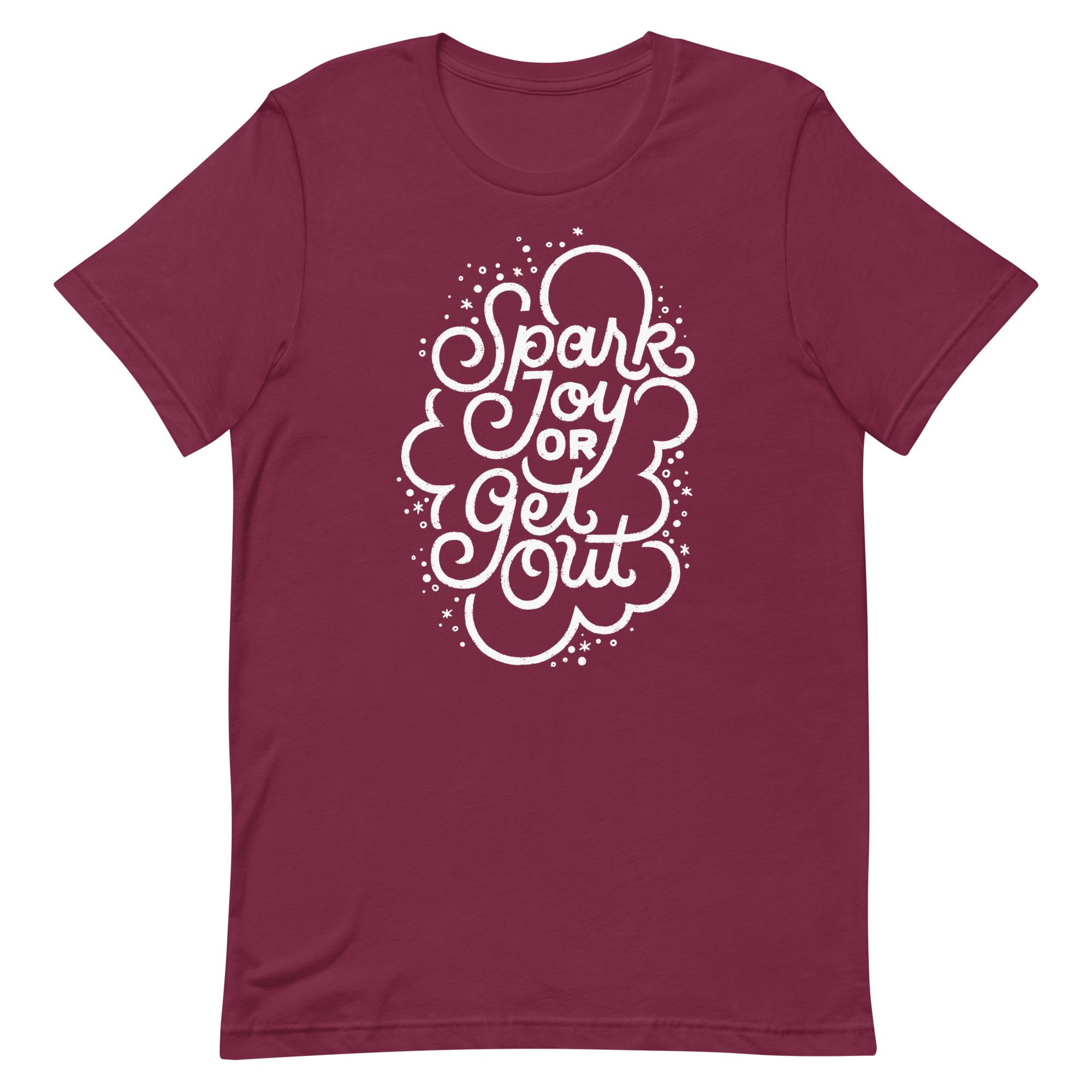 トップス spark joy Spark Joy Unisex T-shirt - Etsy
