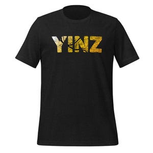 Yinz Yellow Map Unisex T-shirt