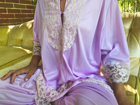 Vintage Lavender Loungewear Set