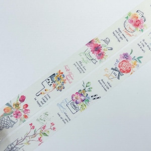 Washitape MONSTER eksman Flowers