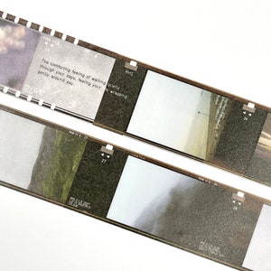 MONSTER / VOLLEDIGE ROLL Washi Tape Raw Market Shop The Chapter That Never Ends (met releasepapier)
