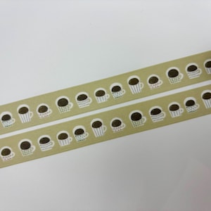 SAMPLE Washi Tape coffee cup