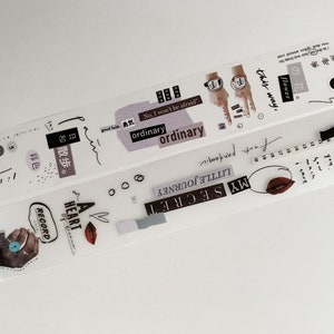 MONSTER PET-tape Mr Eggplant Little Journey (met papier aan de achterkant)