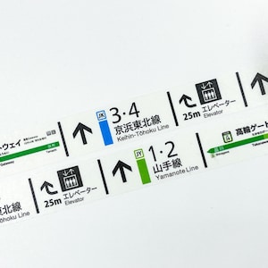 MONSTER Washi Tape Takanawa-gateway
