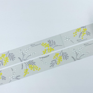 CAMPIONE Washi Tape Hutte Paper Mimosa