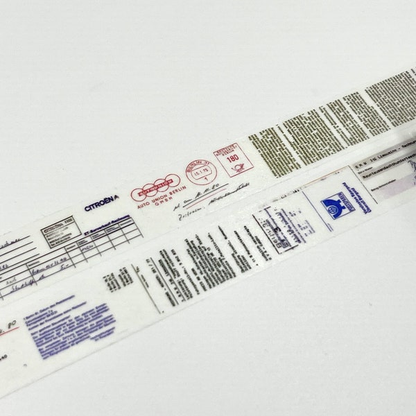 SAMPLE Washi Tape Kmmile Berlin paper