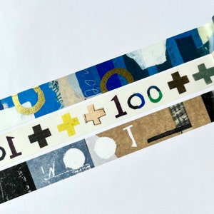 SAMPLE Washi MT 100th Anniversary-set CRAFT-Log (in totaal 300 cm)