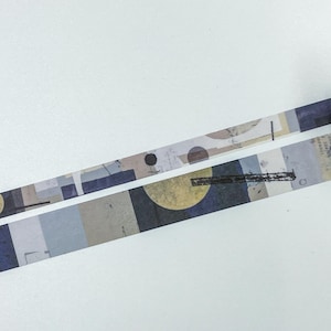 ÉCHANTILLON adhésif en Washi Yoko Inoue Five Elements Space (un lot de 2)