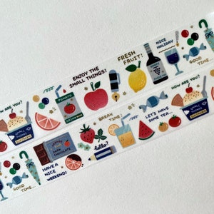 MONSTER Washi Tape Papier platz Fruit
