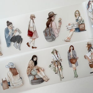 Sample PET-tape Café analoog x Windry Wanderlust (met papier aan de achterkant)