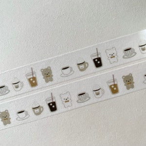 MONSTER Washi Tape Papier Platz Beer koffie