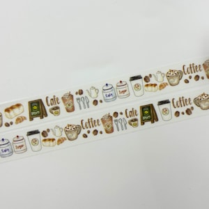 SAMPLE Washi Tape coffee shop