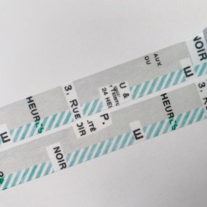 EXEMPLO de fita Washi Yohaku Y056 Ponto principal