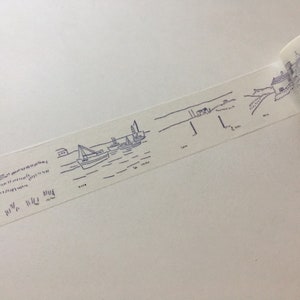MUSTER Washi Tape MT Sketch (98 cm lang)
