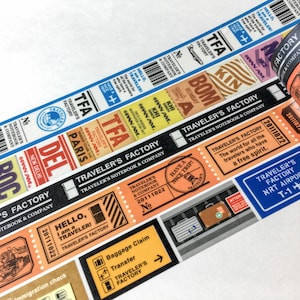 MONSTER Washi Tape Traveler's Factory Pan Am NRT Airport