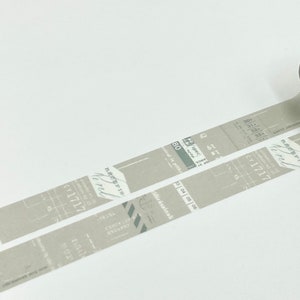 MONSTER Washi-tape Yohaku H-035