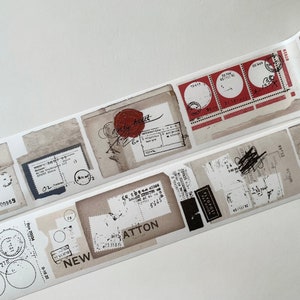MONSTER Washi Tape Plusminus Met/zonder (met papier aan de achterkant) (200 cm/lus)