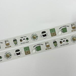 SAMPLE Washi Tape coffee