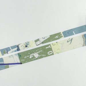 ÉCHANTILLON adhésif en Washi Yoko Inoue Five Elements Water (un lot de 2)