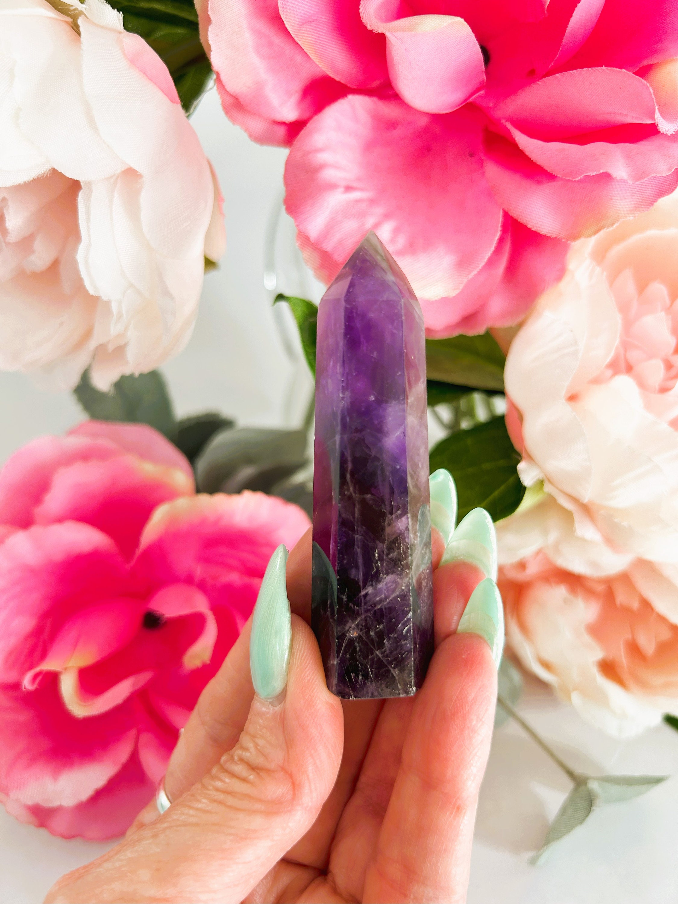 シェブロンドリームアメジストジェネレータークォーツクリスタル