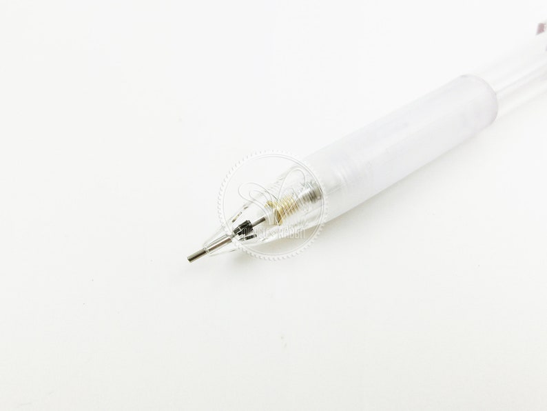 muji clear mechanical pencil