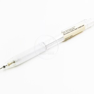 muji clear mechanical pencil