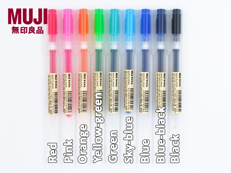 Шариковая ручка Япония Muji. Muji Shanghai Pens. Yuguang Gel Ink Pens. DM-XK-5 Gel Ink Pens.