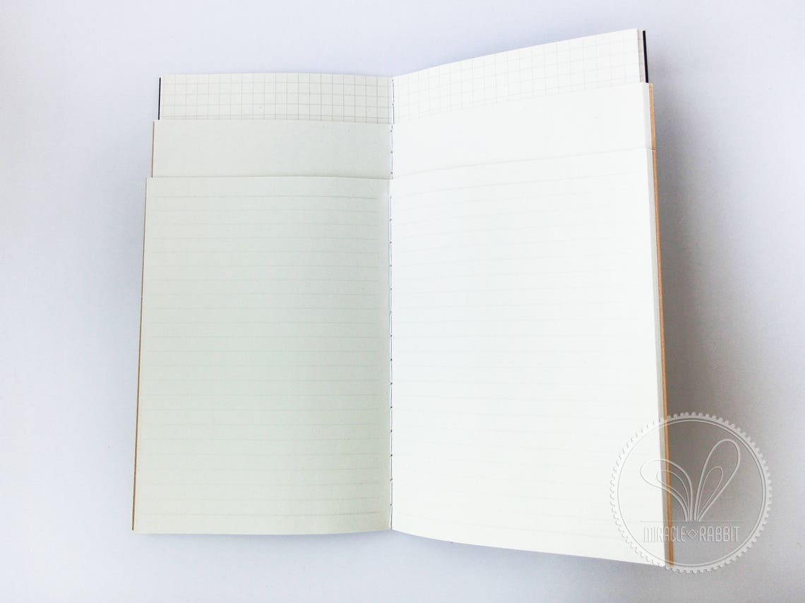 Muji A6 Kraft Grid / Blank / Lined Notebook Graph Paper Etsy Australia
